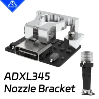 Mellow Lightweight Aluminum V6 Nozzle Bracket For 3D Printer ADXL345 Accelerometer Optimize 3D