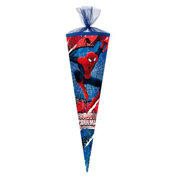 Nestler Schultüte Marvel SPIDERMAN "ULTIMATE", Zuckertüte 85cm (zum Schulanfang / Einschulung)