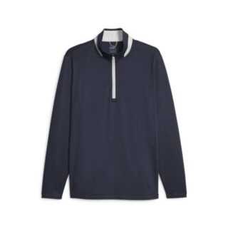 PUMA Lightweight 1/4 Zip Pullover Herren | blue L