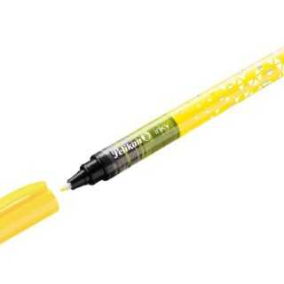 Pelikan Schultüte Tintenschreiber Inky 273 Neon Gelb 10 Stück in Faltschachtel