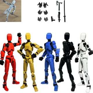 Titan 13 Action Figure 3D Printed Multi-Jointed Movable Lucky 13 Action Figure Nova 13 Action